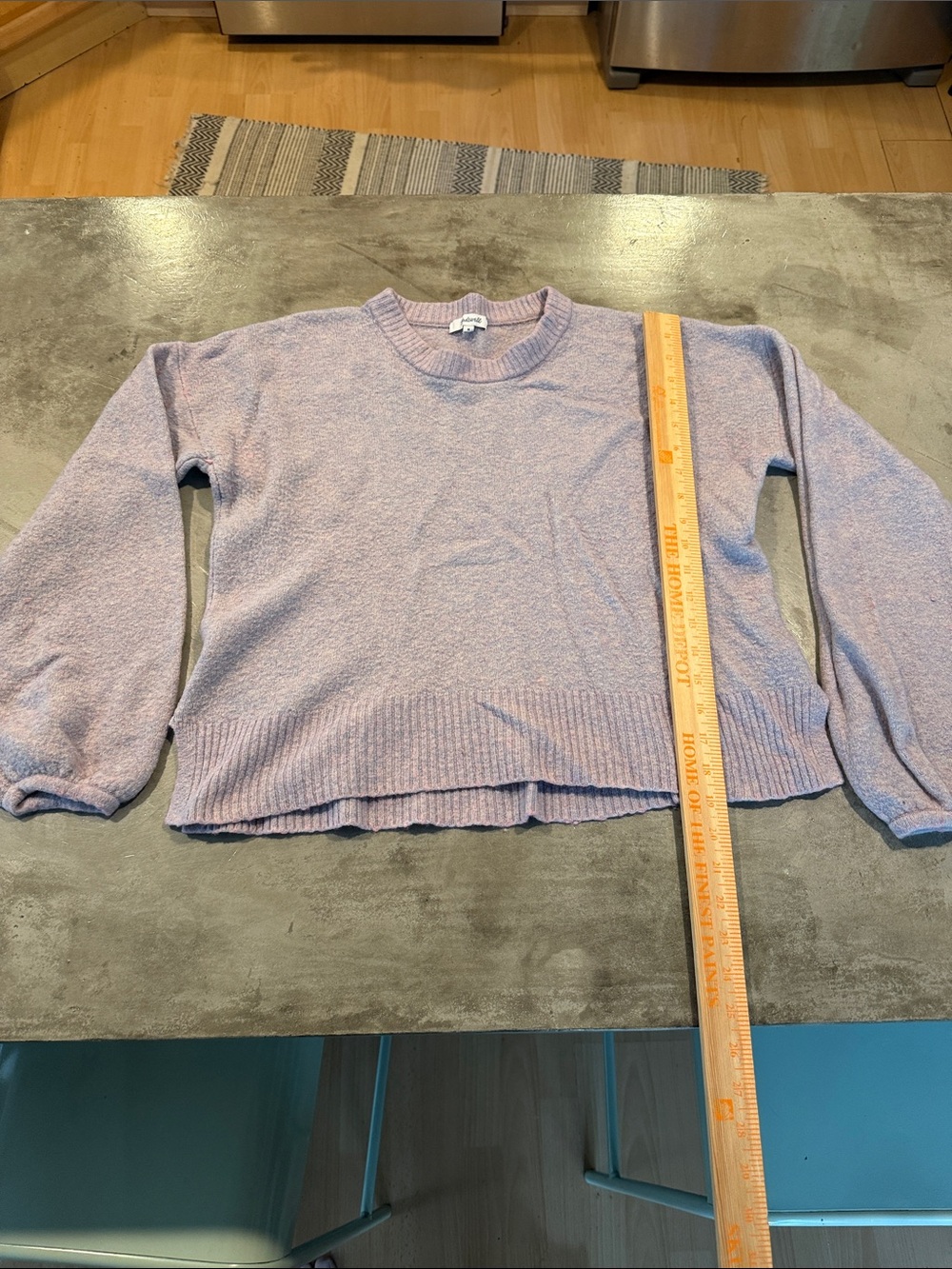 Madewell Lavender Crewneck Sweater